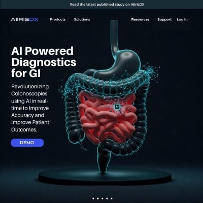 AiirisDX Homepage Design Concept AiirisDX Homepage Design Concept